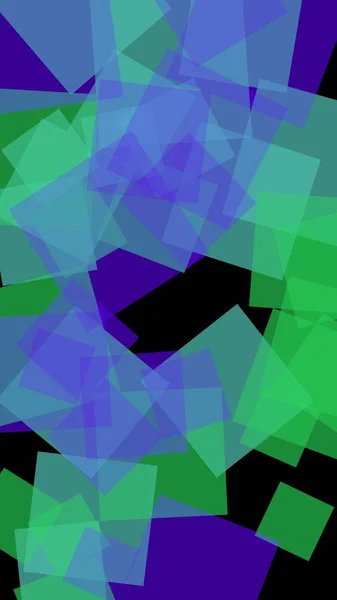 Hexagones translucides multicolores sur fond sombre. Orientation verticale des images. Illustration 3D — Photo