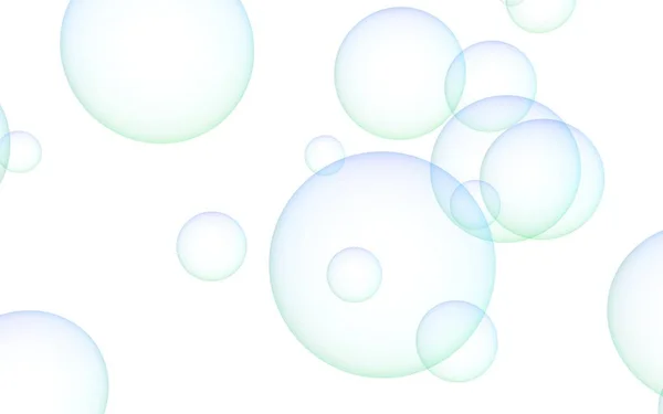 Light blue colored background with purple bubbles. Wallpaper, texture purple balloons. 3D illustration