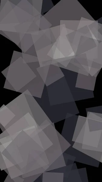 Gray translucent hexagons on dark background. Vertical image orientation. 3D illustration — Stock Photo, Image