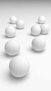 Beyaz soyut arka plan. Lowpoly arka planı. Buruşmuş kağıt. 3B illüstrasyon