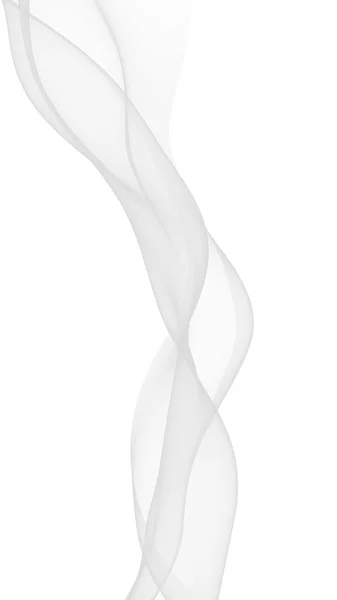 Fondo abstracto blanco. Bufanda blanca revoloteando. Agitando la brisa blanca del viento. Ilustración 3D — Foto de Stock