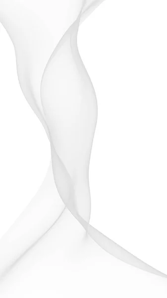 Білий абстрактний фон. Фламінговий білий шарф. Вітряно-біла фуксія. 3D ілюстрація — стокове фото