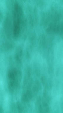 Soyut yeşil renkli dumanın arka planı. Yeşil sisli duvar. 3B illüstrasyon