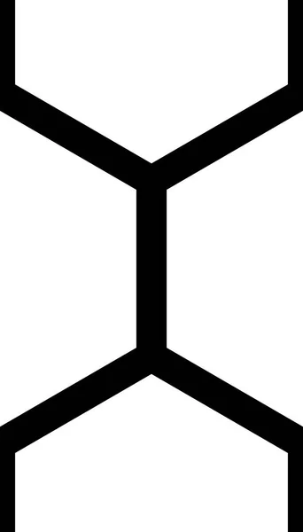 Μαύρη κηρήθρα σε λευκό φόντο. Απρόσκοπτη υφή. Ισομετρική γεωμετρία. 3D απεικόνιση — Φωτογραφία Αρχείου