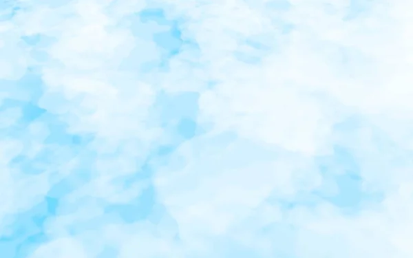 Der strahlende Himmel am Morgen. blauer Himmel Hintergrund mit weißen Wolken. Kumulus weiße Wolken am klaren blauen Himmel. 3D-Illustration — Stockfoto