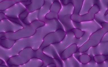 Grafik illüstrasyon - sıvı desen koyu mor renk. Modern soyut arka plan. Tasarım duvar kağıdı. 3d illüstrasyon