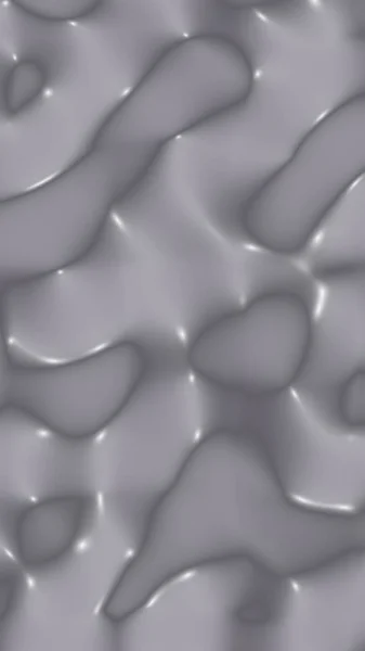 Ilustración gráfica - patrón líquido de color gris oscuro. Fondo abstracto moderno. Papel pintado de diseño. Ilustración 3D — Foto de Stock