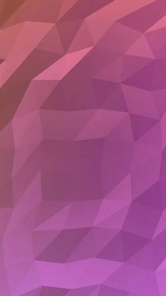 Abstraktní trojúhelník geometrické růžové pozadí. Geometrický origami styl s gradientem. 3D ilustrace — Stock fotografie