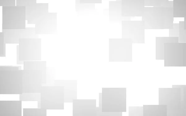 Weißer Abstrakter Hintergrund Nebelige Kulisse Mit Grauen Quadraten Illustration — Stockfoto