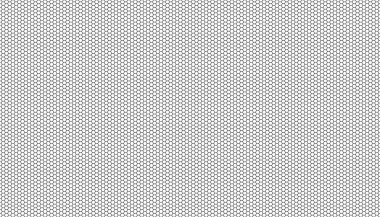 Beyaz arka planda siyah bal peteği. Kusursuz bir doku. İzometrik geometri. 3B illüstrasyon