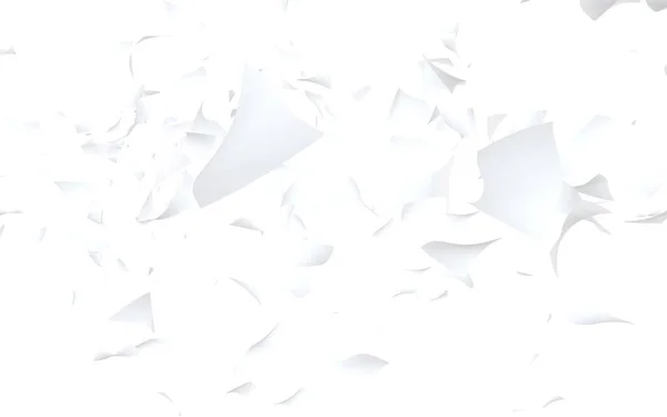 Létající Listy Papíru Izolované Bílém Pozadí Abstraktní Peníze Vznášejí Vzduchu — Stock fotografie