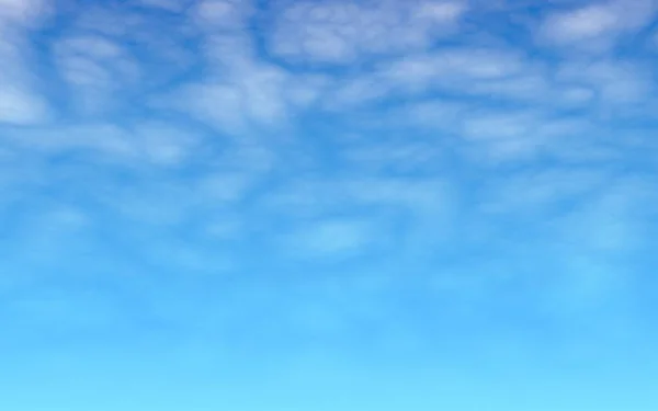 Beyaz Bulutlarla Mavi Gökyüzü Arka Planı Cumulus Beyaz Bulutlar Sabah — Stok fotoğraf