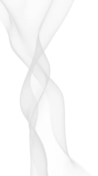 Sfondo Astratto Bianco Sciarpa Bianca Svolazzante Agitando Sul Vento Fubric — Foto Stock
