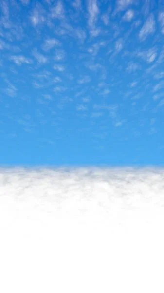 Kék Háttér Fehér Felhők Cumulus Fehér Felhők Tiszta Kék Reggel — Stock Fotó