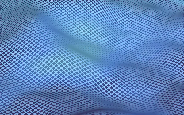 Paysage Abstrait Sur Fond Bleu Violet Grille Cyberespace Salut Chaîne — Photo