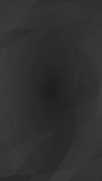 Schwarzer Abstrakter Hintergrund Lowpoly Kulisse Düster Zerknülltes Papier Vertikale Orientierung — Stockfoto