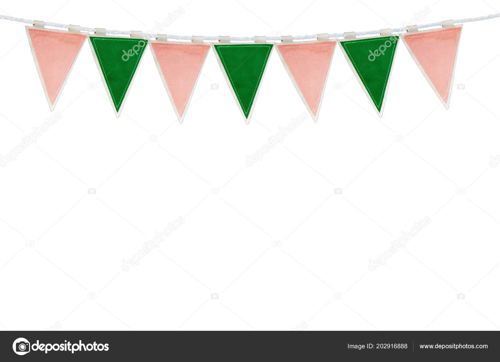 triangle flag decoration