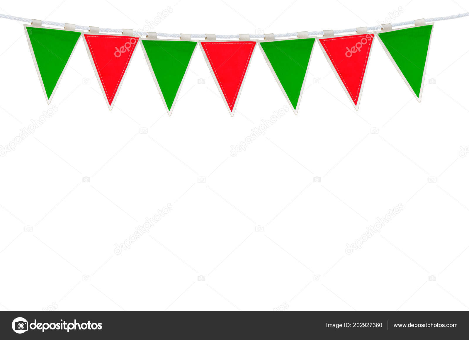 triangle flag decoration