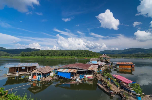 Krásná Obloha Nad Sirikit Dam Pak Nai Nan Provincie — Stock fotografie