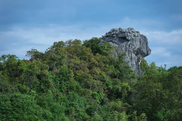 Lion Rock ,Pha Hua Sing of SI Nan National Park, Thailand