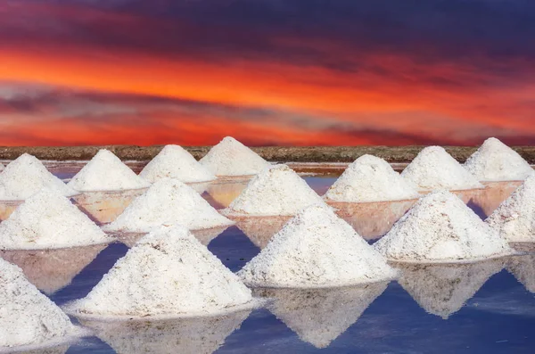 Stack Sea Salt Farm — Stock Photo, Image