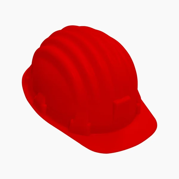 Czerwony Hełm Izolat Czarnym Tle Ścieżką Przycinającą Red Hat Dla — Zdjęcie stockowe