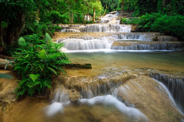 Kae Vodopád Mae Neviditelná Vodopád Ngao Lampang Thajsko — Stock fotografie