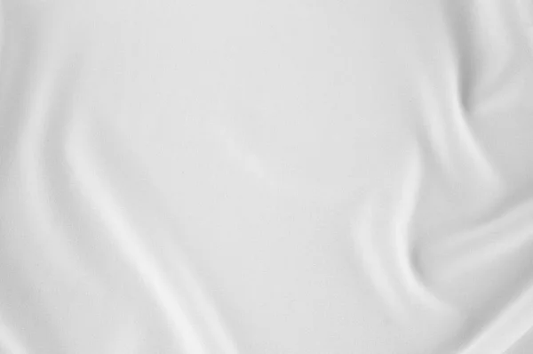 Гладкий Элегантный Белый Шелк Атласная Роскошная Ткань Качестве Свадебного Фона — стоковое фото
