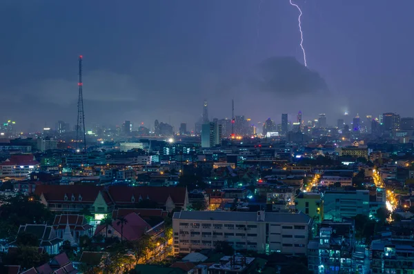 폭풍우 시티의 — 스톡 사진