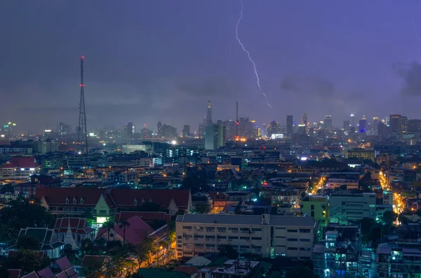 폭풍우 시티의 — 스톡 사진