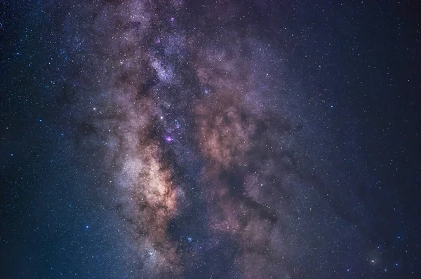 Láctea Galáxia Com Estrelas Poeira Espacial — Fotografia de Stock