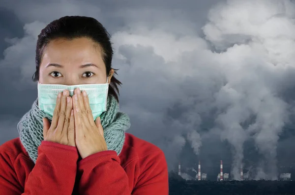 Luftverschmutzung. — Stockfoto