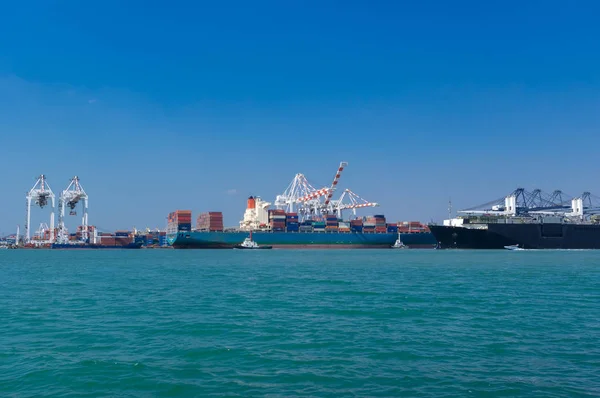 Navio de carga recipiente — Fotografia de Stock