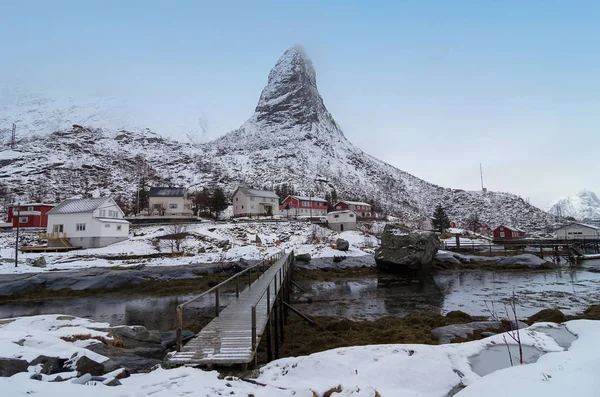 Inverno em Norway . — Fotografia de Stock