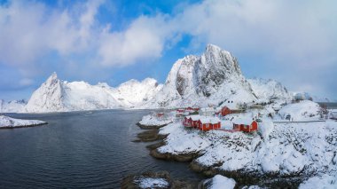 Norveç'te kış.