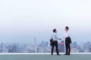 İş takım çalışması konsepti