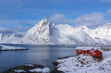Norveç'te kış.