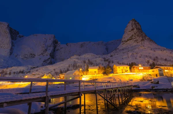 Téli Norvégiában. — Stock Fotó