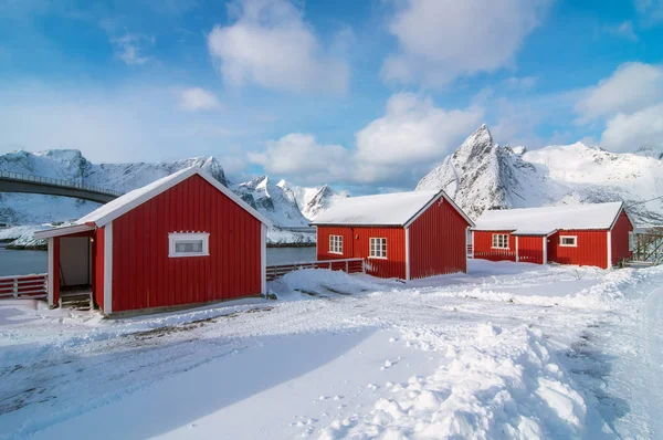 Зима в Норвегії . — стокове фото