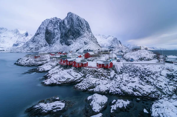 Зима в Норвегії . — стокове фото