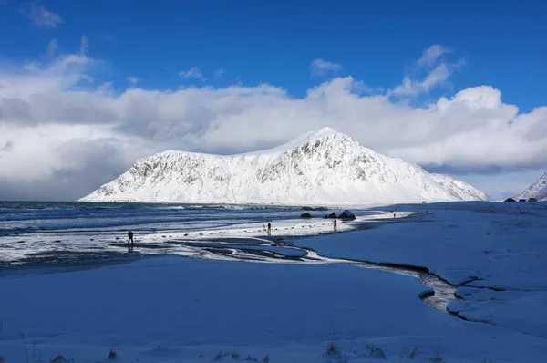 在挪威的冬天. — 图库照片