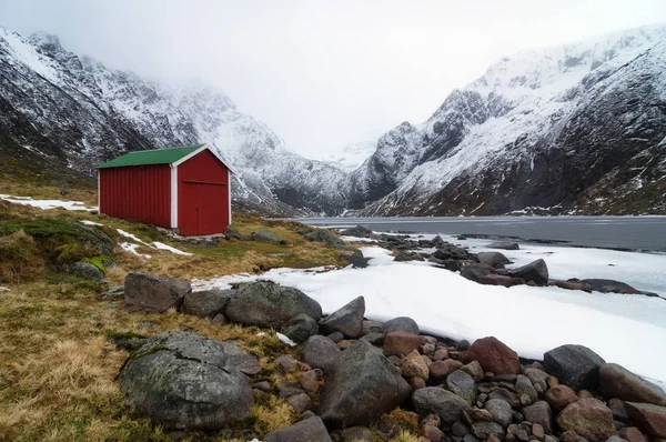 ノルウェーの冬. — ストック写真
