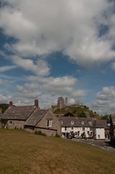 Typische Huizen Van Het Platteland Van Dorset Engeland — Stockfoto