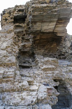 Monte de las Cenizas y Pea del guila Bölge Parkı'nın tepesindeki dağ mağaraları, Murcia, İspanya