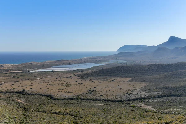 Berge Und Küstenlandschaft Des Nationalparks Calblanque Murcia Spanien — Stockfoto