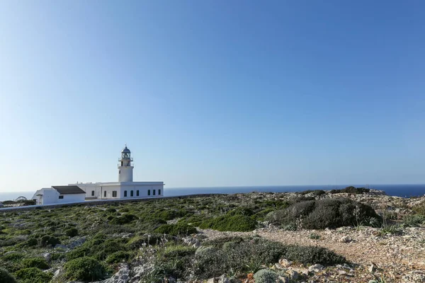 Far Cavalleria Lighthouse Menorca — 스톡 사진