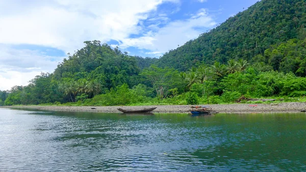 Blick Auf Den Dschungel Der Mayalibit Bay Waigeo Raja Ampat — Stockfoto