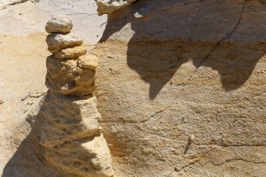 Kireçtaşı kaya yüzeyi, Gozo, Malta