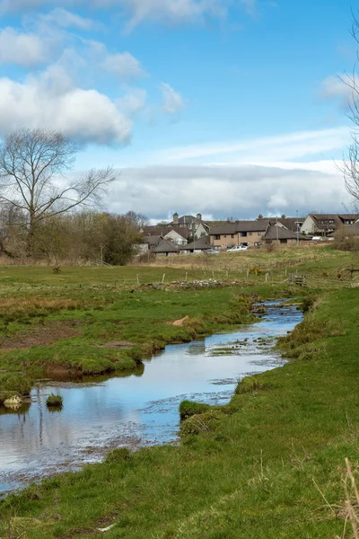 Vista Del Líder Del Río Lauder Frontera Escocesa Escocia —  Fotos de Stock