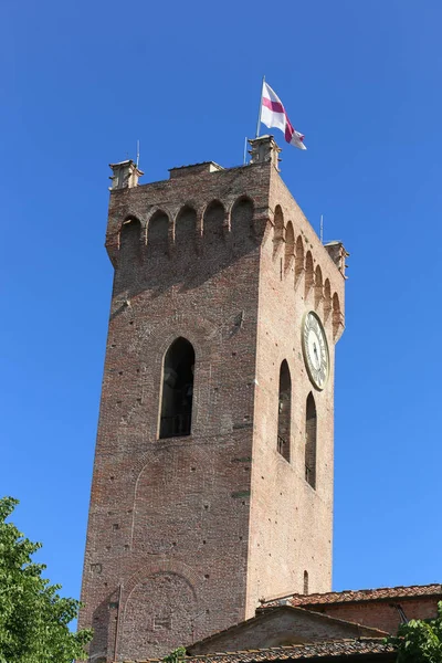 Torre Abadía Basílica San Miniato Monte Toscana Italia —  Fotos de Stock